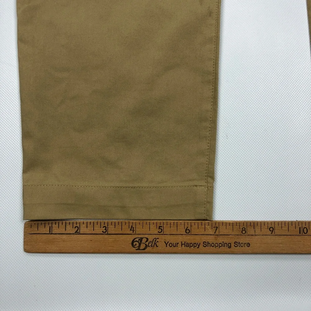 Nike Dri-FIT UV Chino Golf Pants Mens 32x29 Khaki Brown Slim Fit